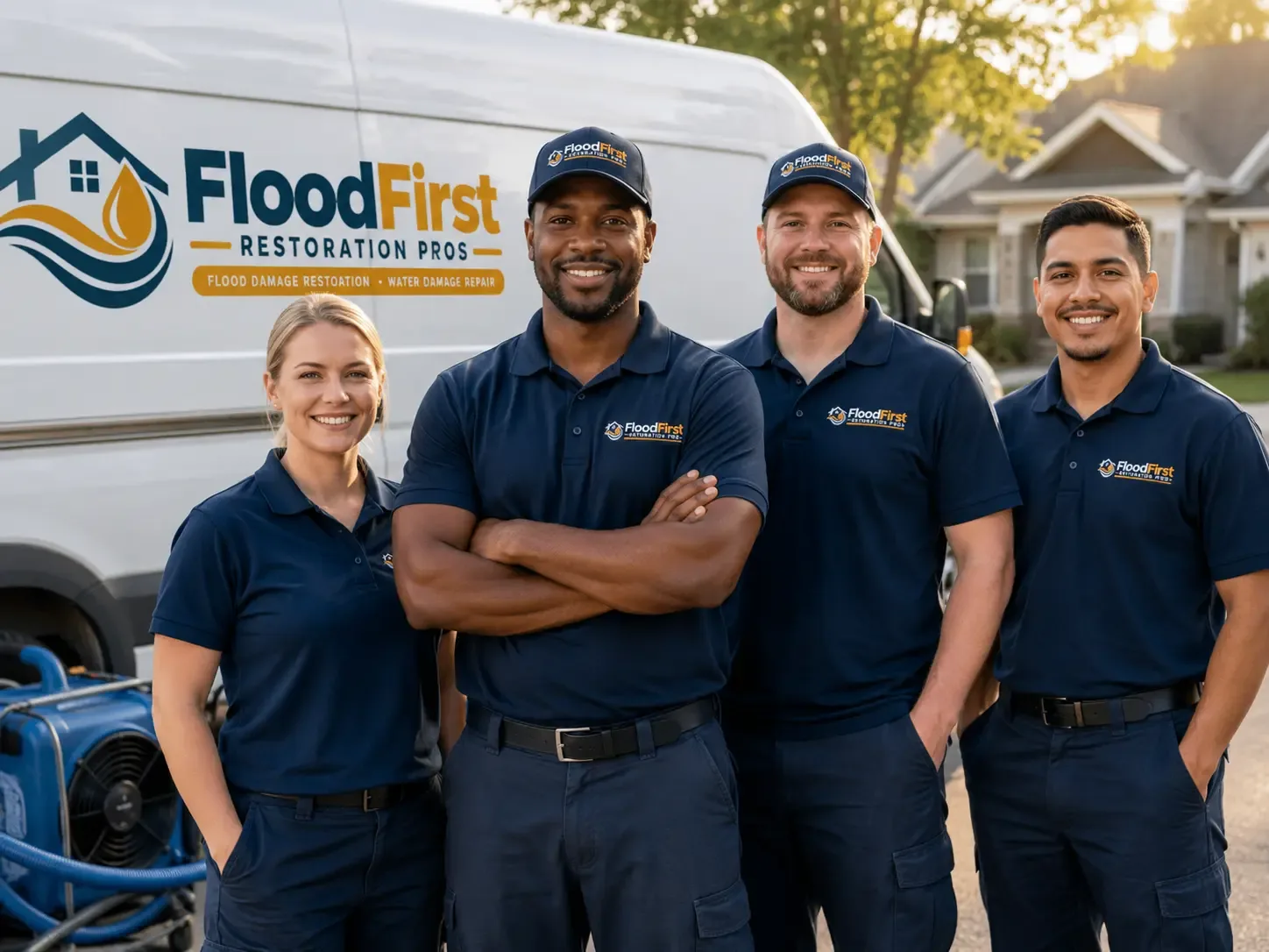 Flood Damage Restoration company in Blue Creek, OH