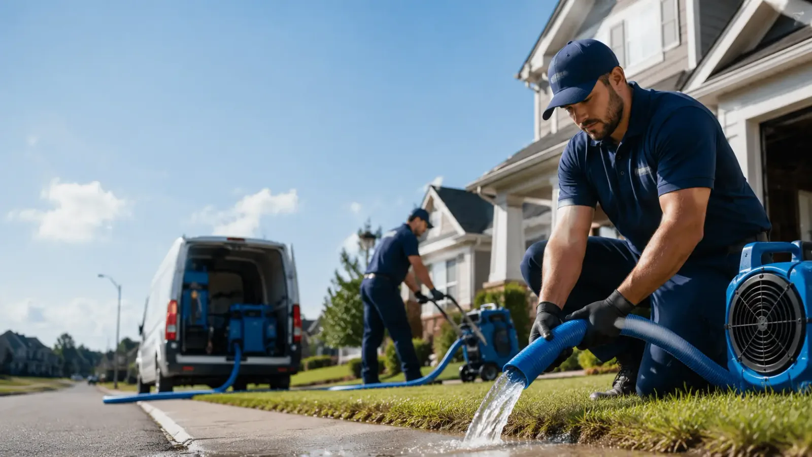 Flood Damage Restoration in Blue Creek, OH
